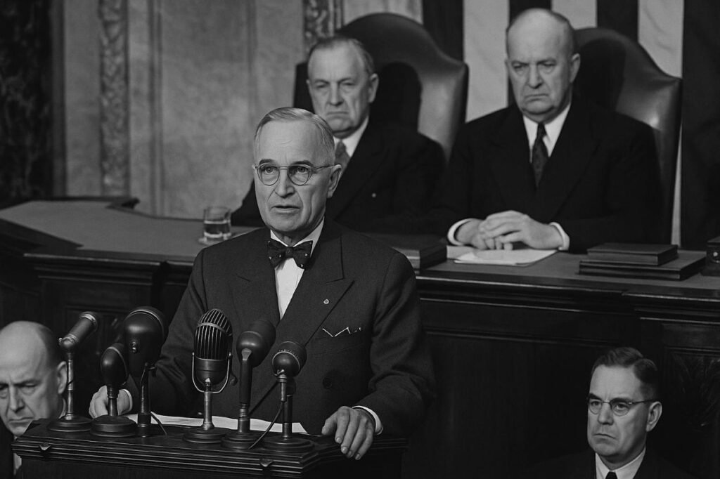 Truman Doktrin und ihre Bedeutung für die Welt
